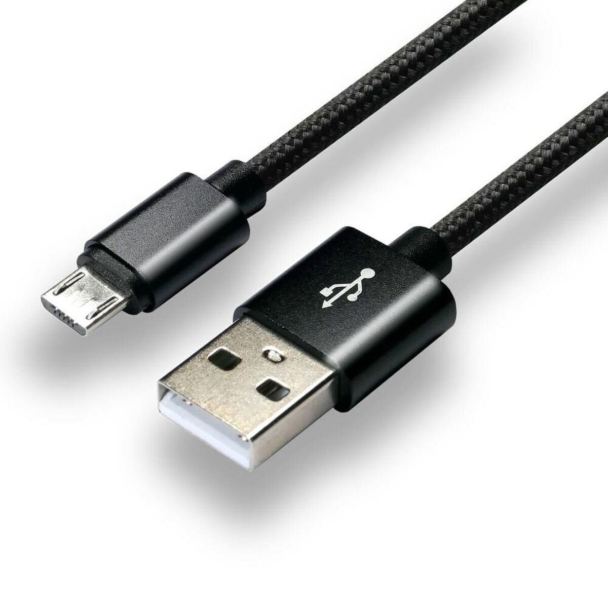 USB-kabel till mikro-USB EverActive CBB-1MB Svart 1 m