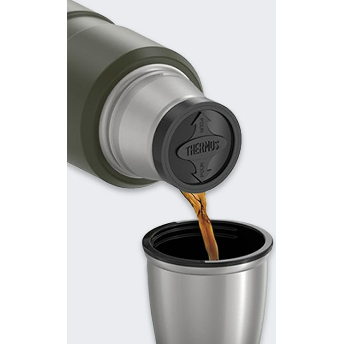 Termos Thermos 170018 Grön Rostfritt stål 470 ml - 3