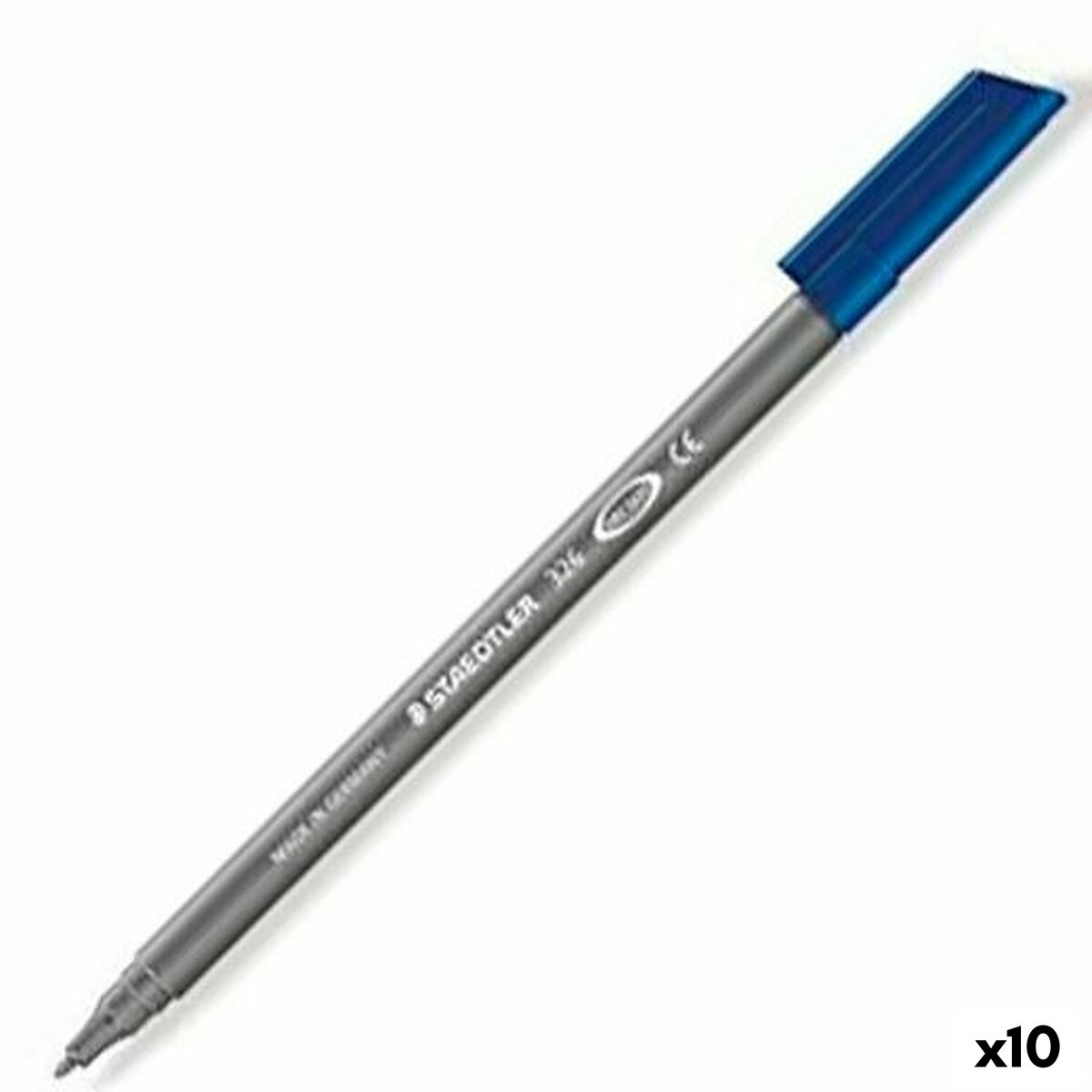 Tuschpennor Staedtler Noris Club Grå (10 antal)