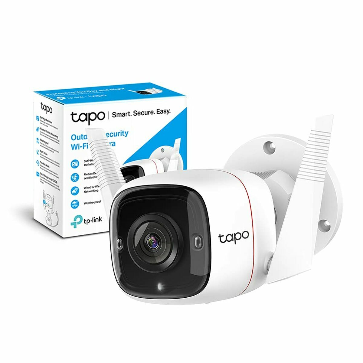 Extern IP-kamera TP-Link Tapo C310 Wifi 2304 x 1296 px 1080 p Vit - 2
