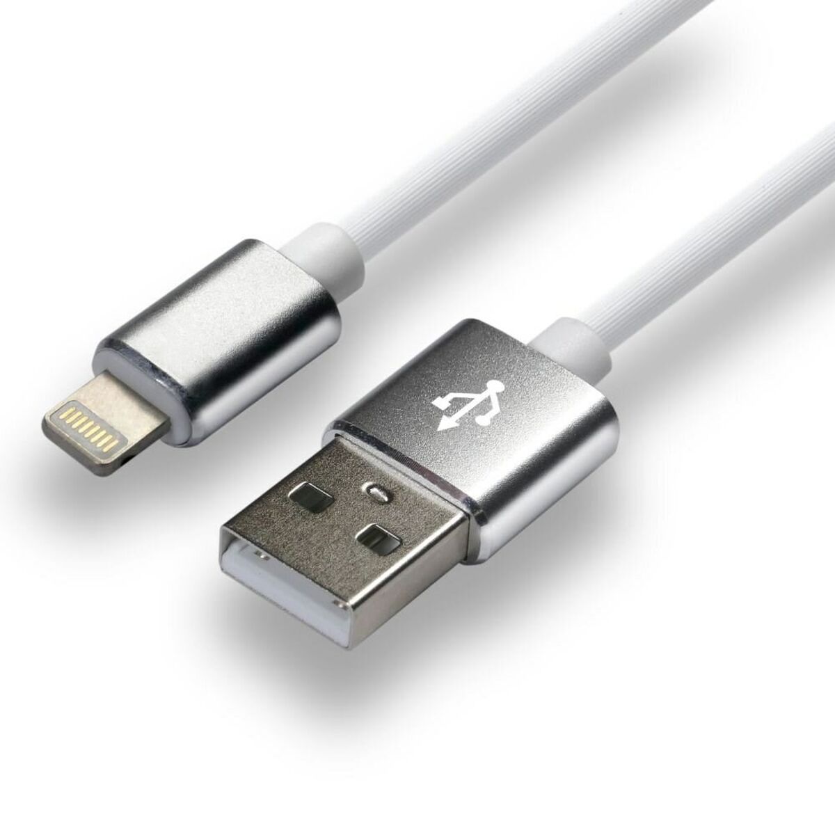 Kabel USB-C till Lightning EverActive CBS-1IW Vit 1 m - 2