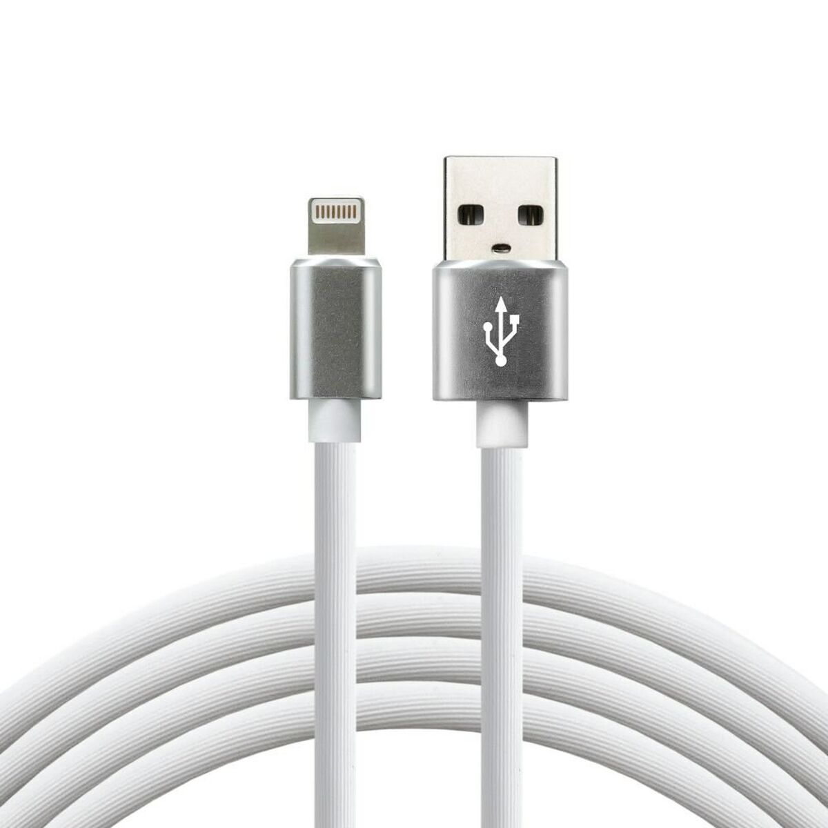Kabel USB-C till Lightning EverActive CBS-1IW Vit 1 m