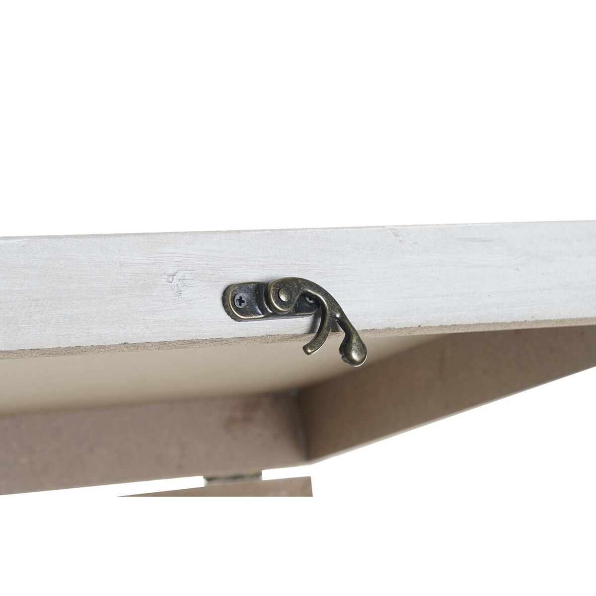 Dekorationslåda DKD Home Decor Vit Svart Gyllene Trä MDF Modern Vas (2 antal) - 3