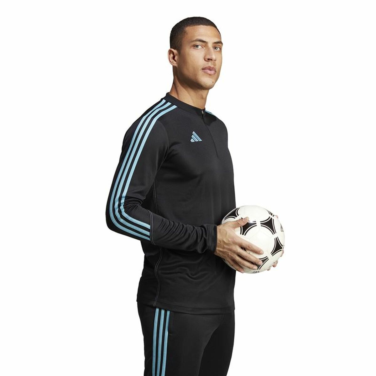 Tränings t-shirt, Vuxen Adidas Tiro 23 Svart (XS) - 4