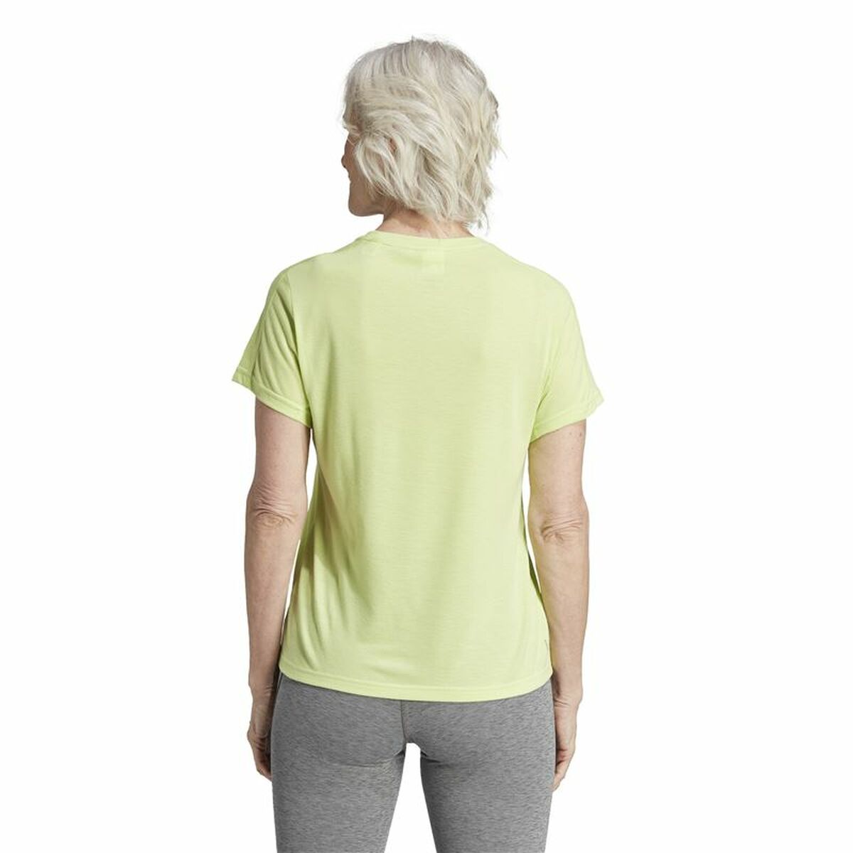 T-shirt med kortärm Dam Adidas Tr-Es Gyllene - 3