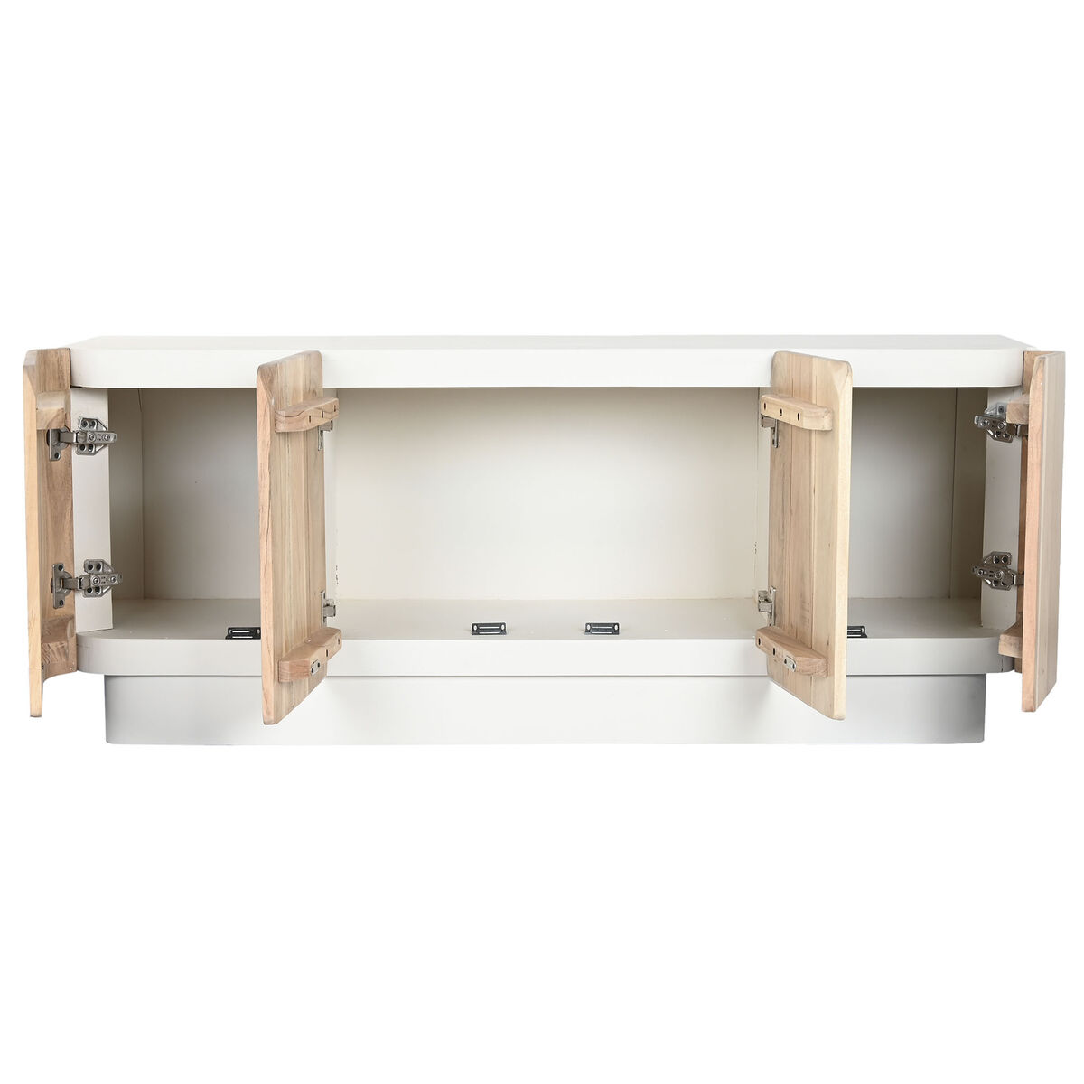 TV-möbler Home ESPRIT Vit Naturell 140 x 40 x 55 cm - 3
