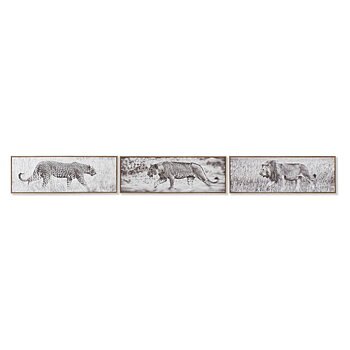 Kanvas DKD Home Decor polypropen Kanvas 92,5 x 3,5 x 32 cm