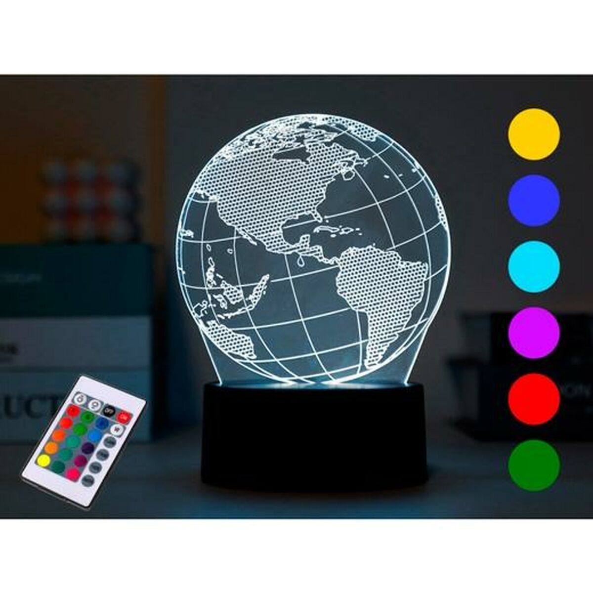 LED-lampa iTotal 3D Multicolour - 2