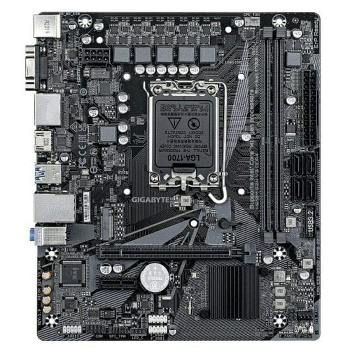 Moderkort Gigabyte H610M S2H V3 DDR4 LGA 1700 INTEL H610 EXPRESS - 2