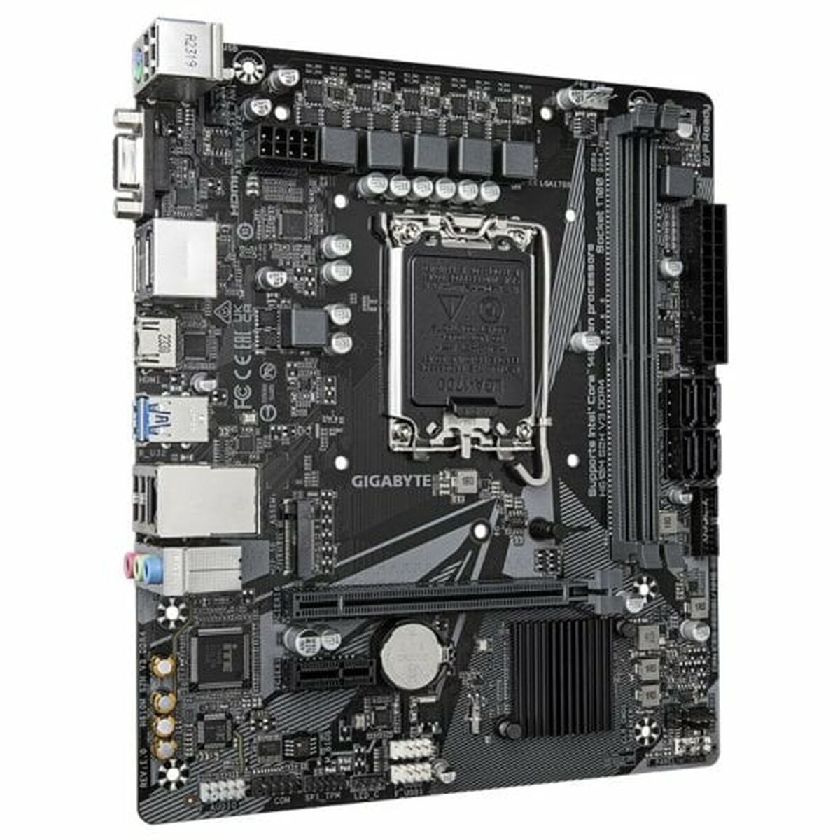 Moderkort Gigabyte H610M S2H V3 DDR4 LGA 1700 INTEL H610 EXPRESS - 3