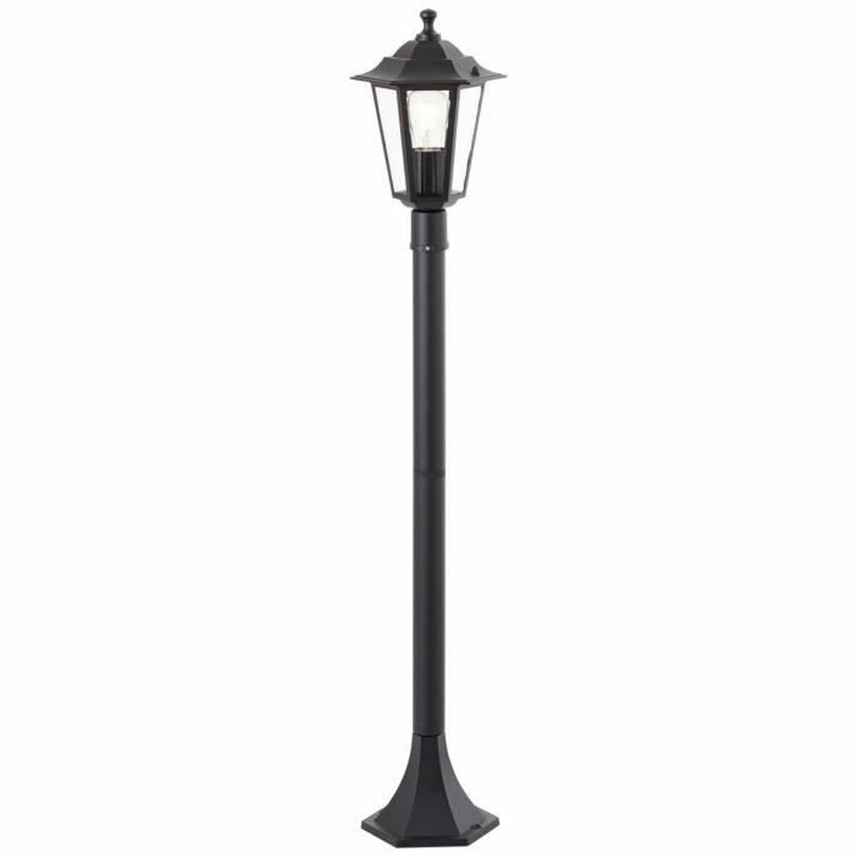 Gatlykta Brilliant Carleen Extern E27 60 W Svart