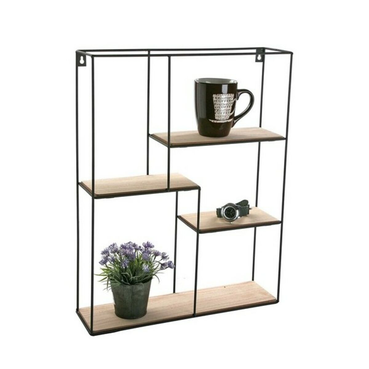 Bokhylla Versa Metall (11 x 50,5 x 40 cm) - 4
