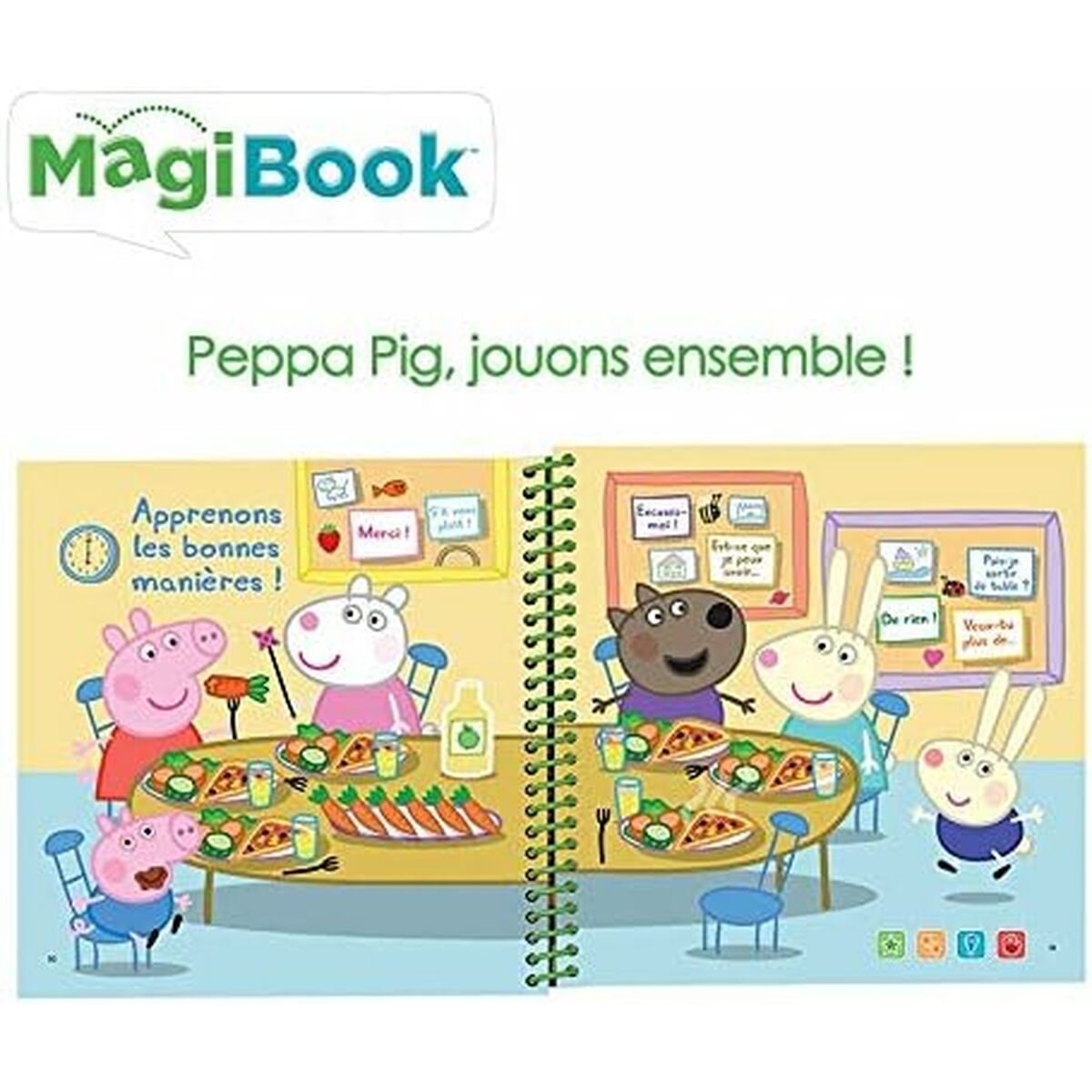 Interaktiv barnbok Vtech Peppa Pig (FR) - 4