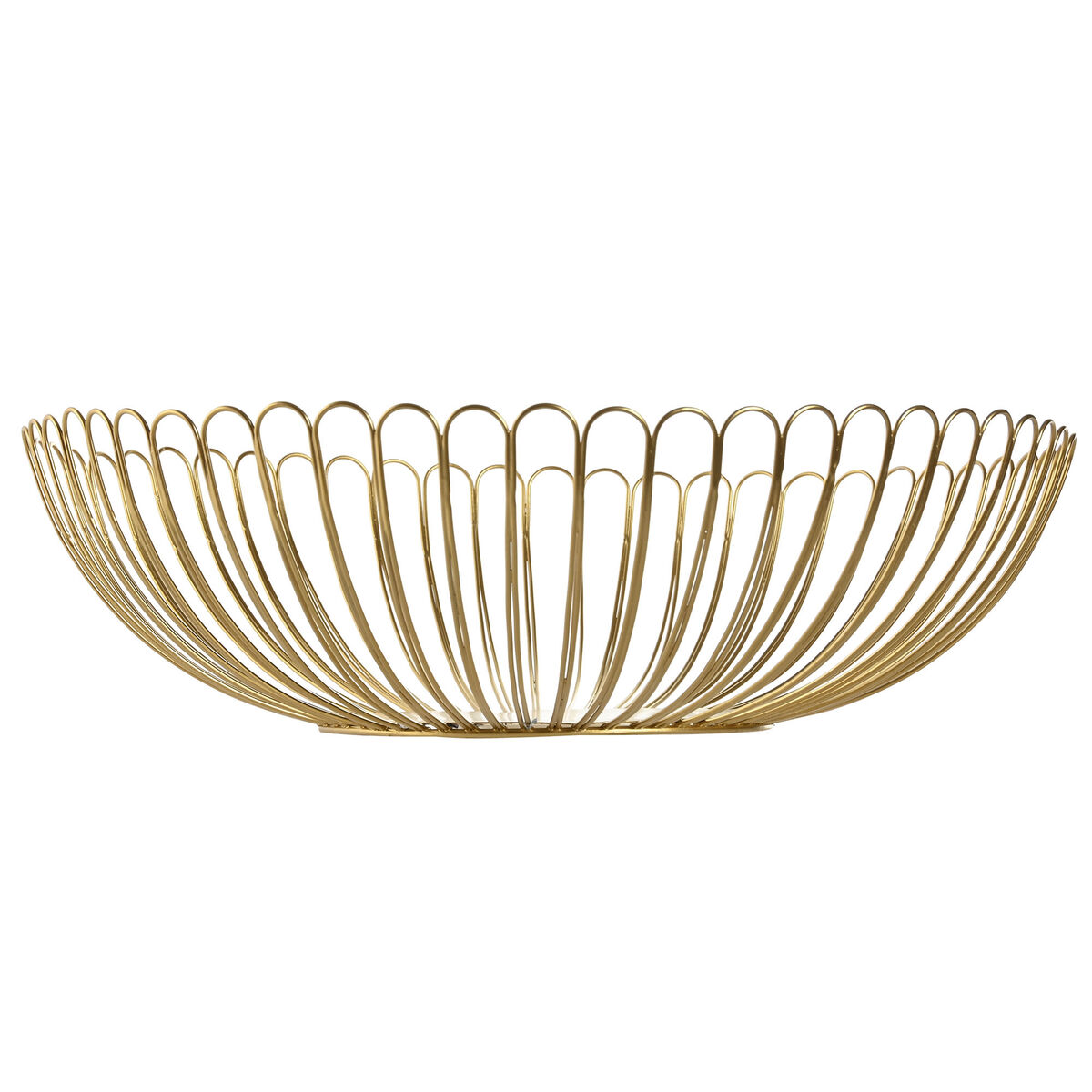Bordsdekoration Home ESPRIT Gyllene 32 x 32 x 8,5 cm - 3