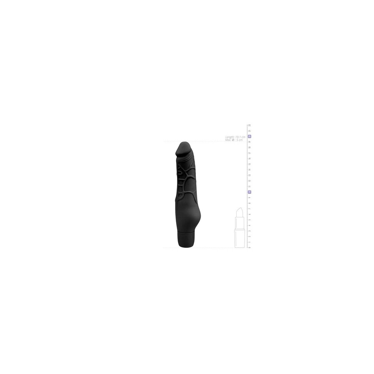 Vibrator EasyToys Svart - 4