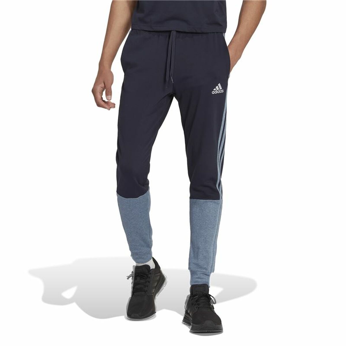 Byxor för vuxna Adidas Essentials Mélange Grå - 2