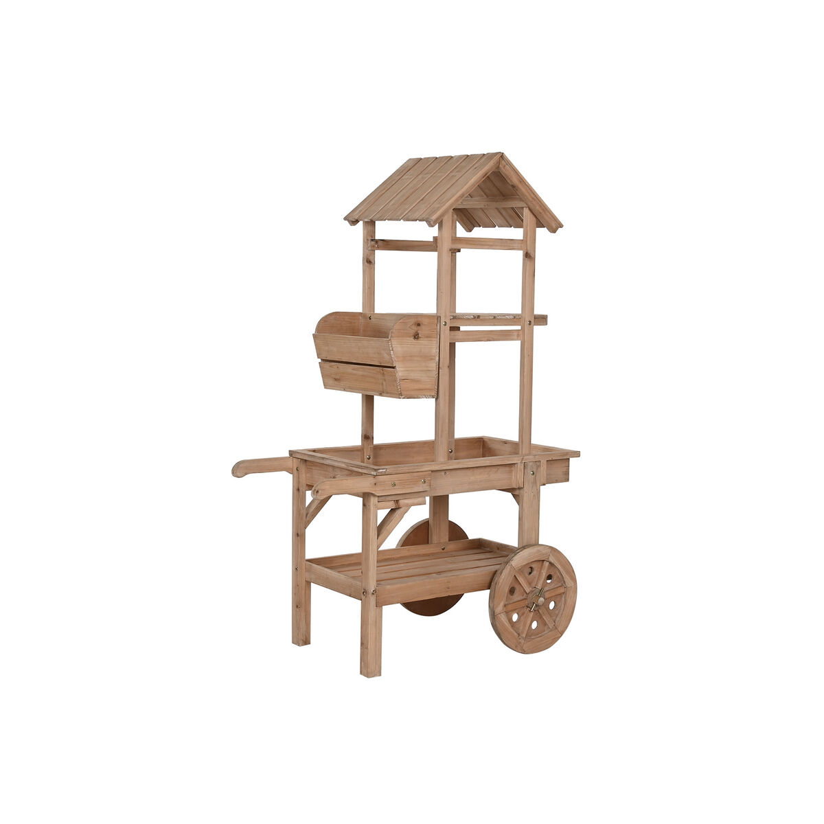Bordsställ Home ESPRIT Gran Granträ Trä MDF 87 x 42 x 135 cm