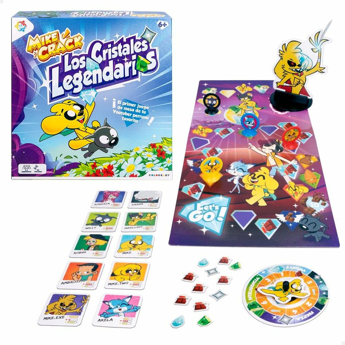 Sällskapsspel Mikecrack ¡Los cristales Legendarios! ES - 4