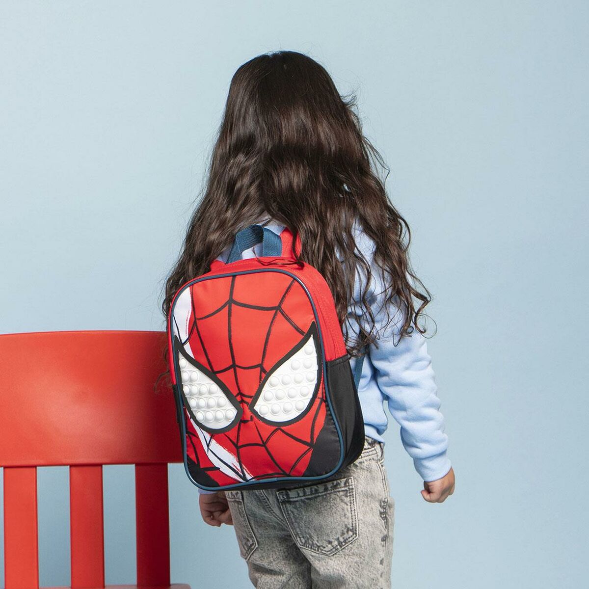 Skolryggsäck Spider-Man Röd 22 x 29 x 2 cm - 5