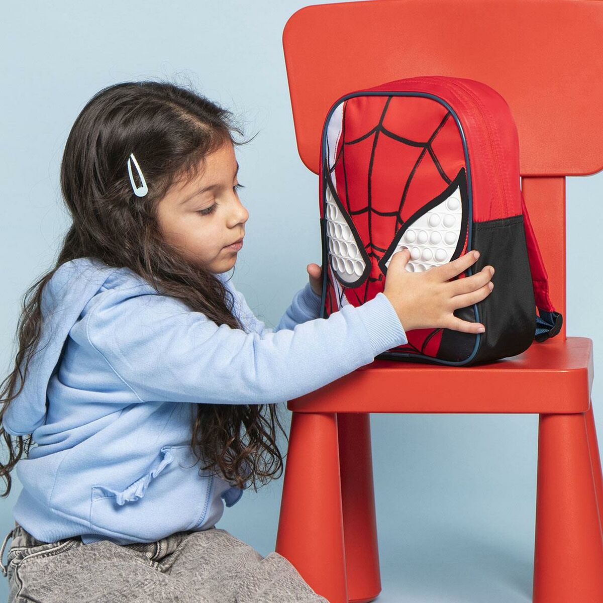 Skolryggsäck Spider-Man Röd 22 x 29 x 2 cm - 6