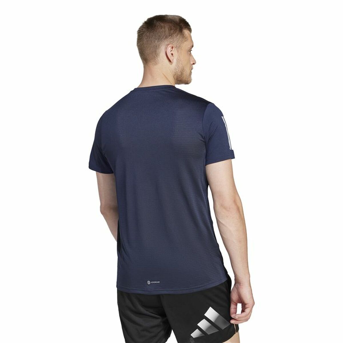 T-shirt Adidas Own The Run Blå - 3