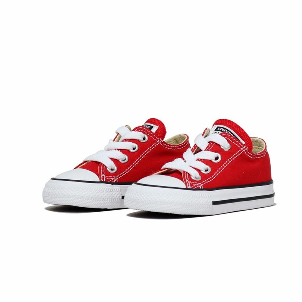 Badskor för småbarn Converse All Star Classic Low Röd - 7