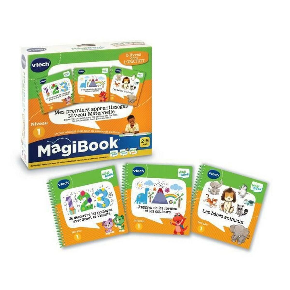 Utbildningsspel Vtech My learning Kindergarten (FR) Multicolour (1 Delar) - 2