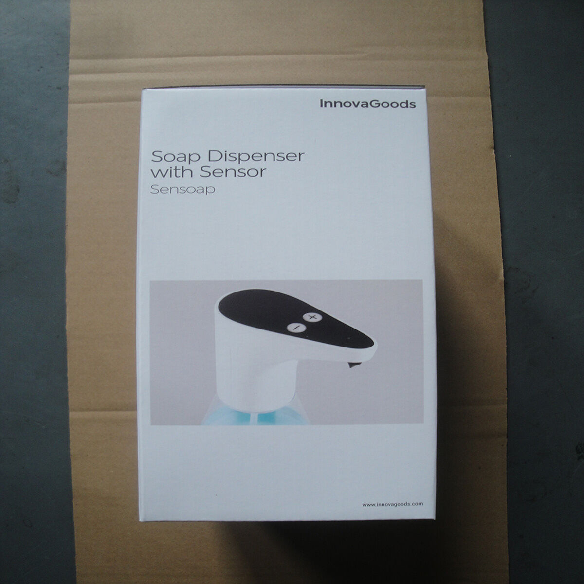 Automatisk tvålpump med sensor Sensoap InnovaGoods - 13