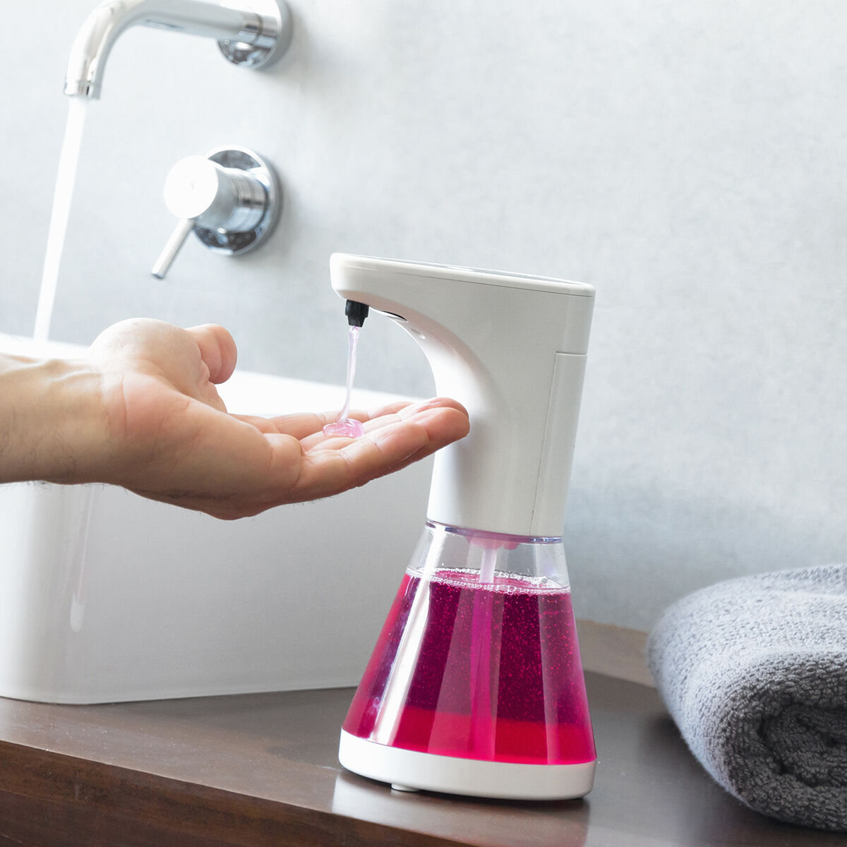 Automatisk tvålpump med sensor Sensoap InnovaGoods - 6