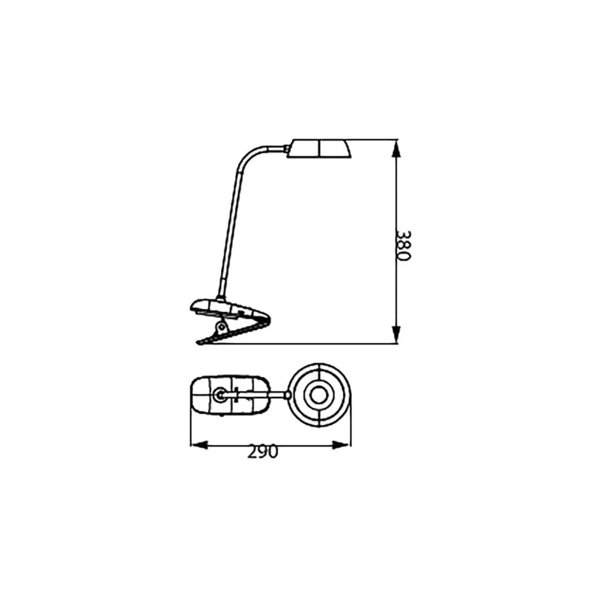 Bordslampa Philips Lámpara de mesa Rosa 3 W - 7