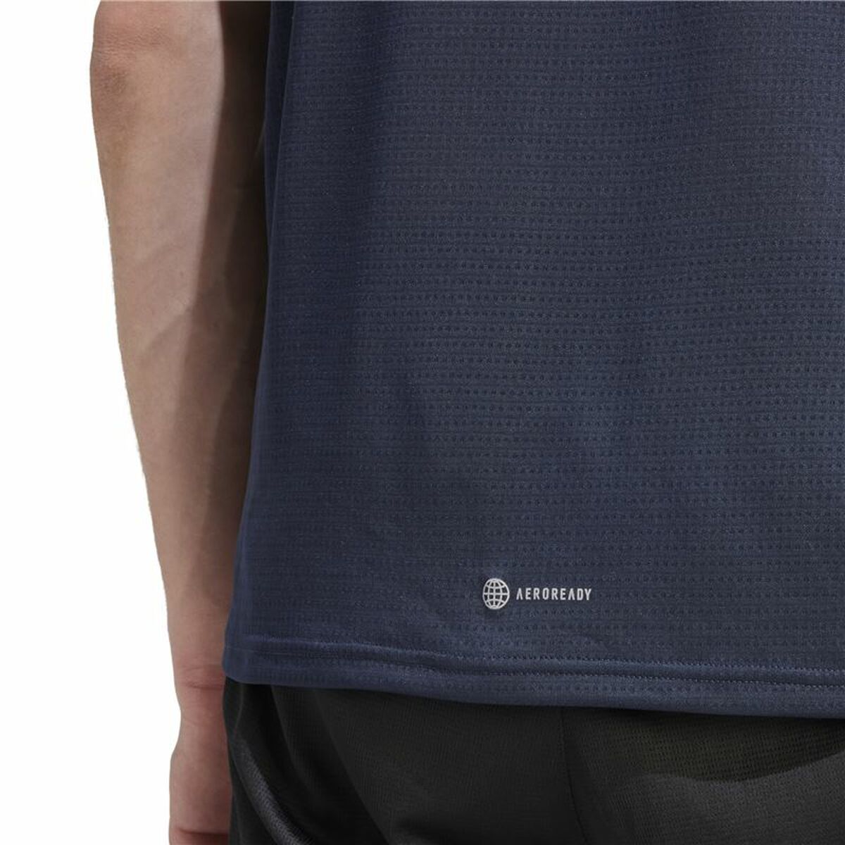 T-shirt Adidas Own The Run Blå - 4