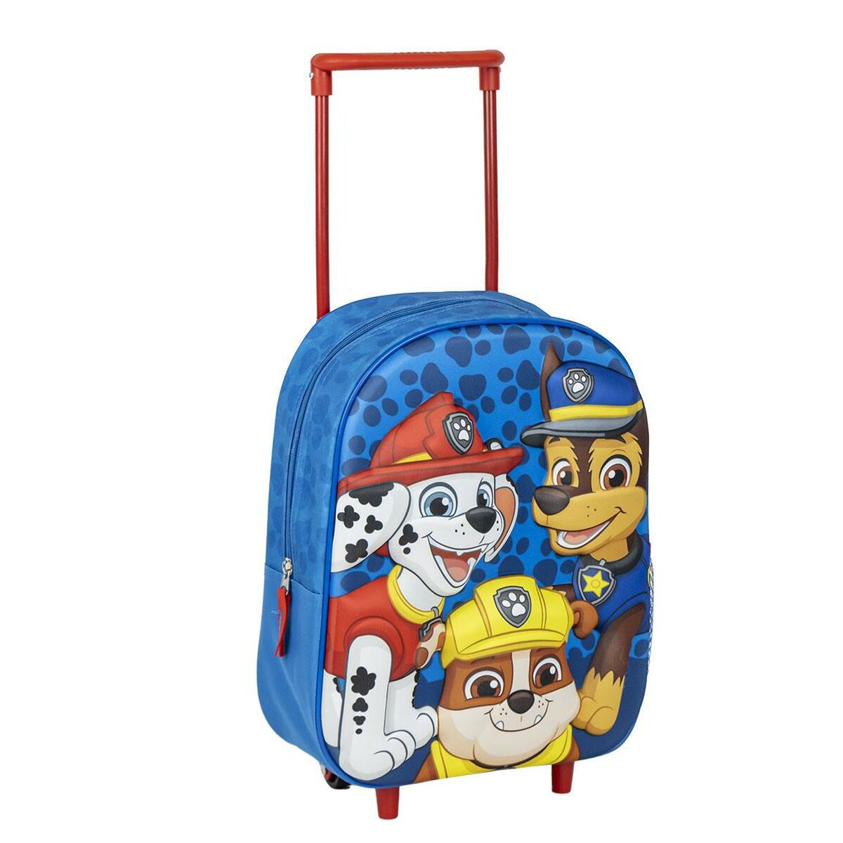Skolväska med hjul The Paw Patrol Blå 25 x 31 x 10 cm