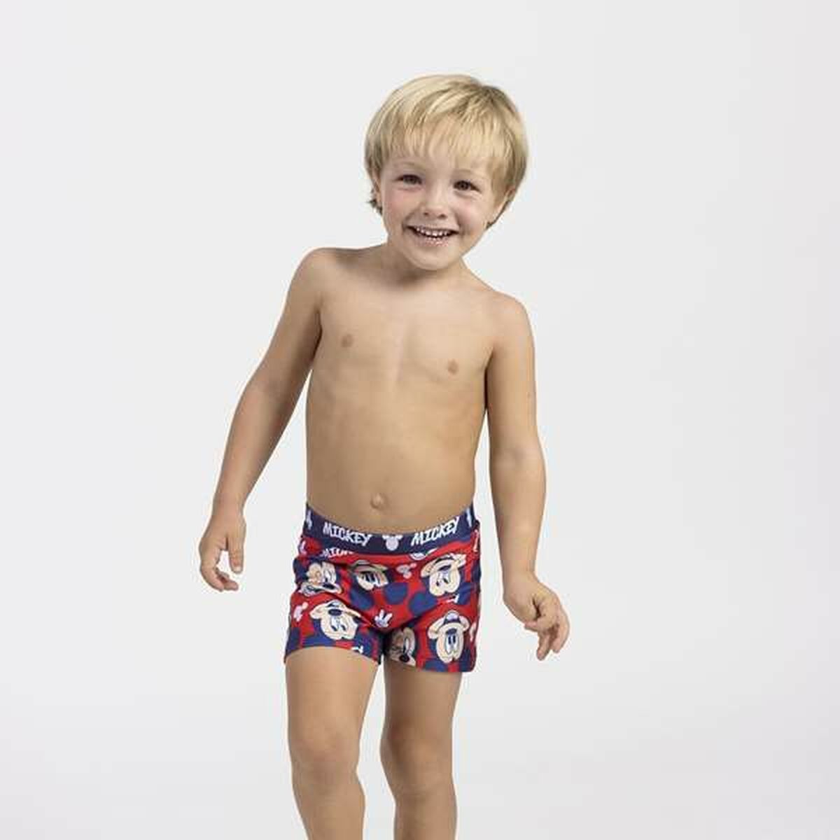 Baddräkt Barn Mickey Mouse Röd - 3