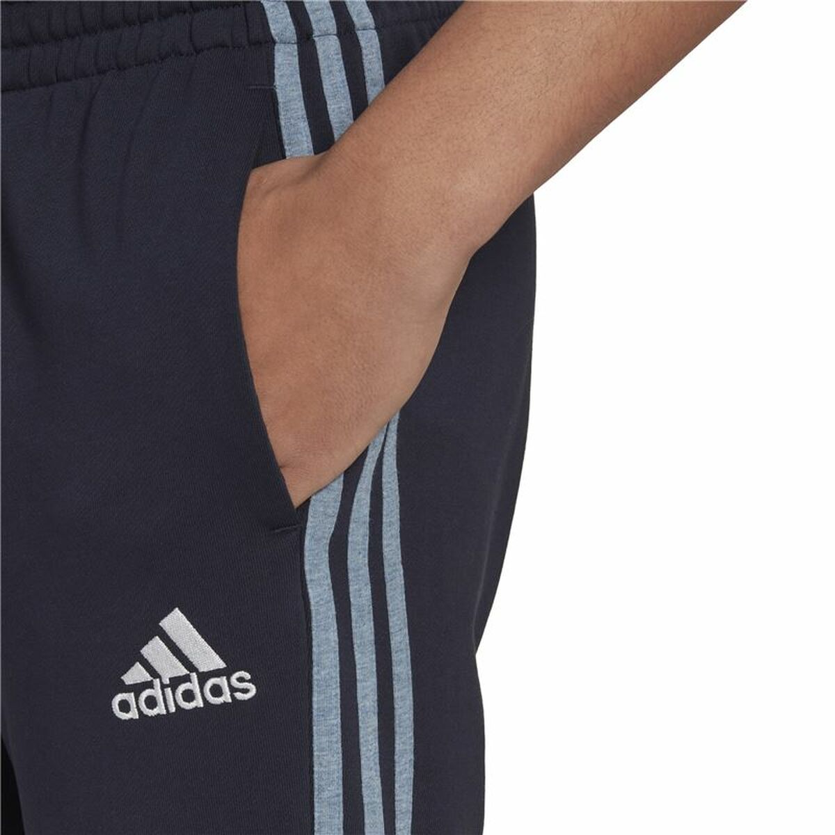 Byxor för vuxna Adidas Essentials Mélange Grå - 4