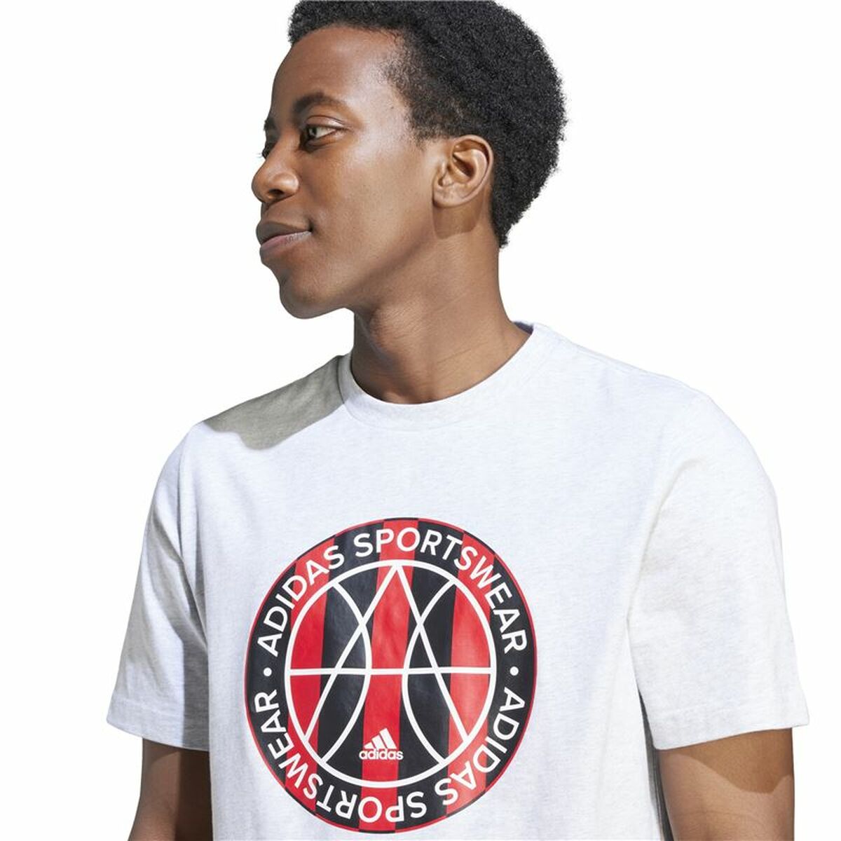 T-shirt Adidas Tiro Emblem G Grå - 4