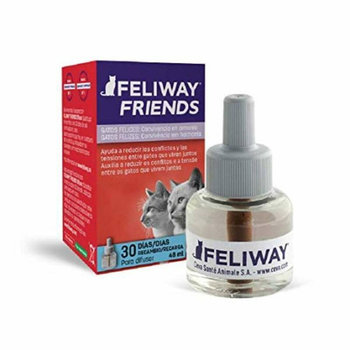 Ersättning för diffusor Feliway Friends 48 ml - 3