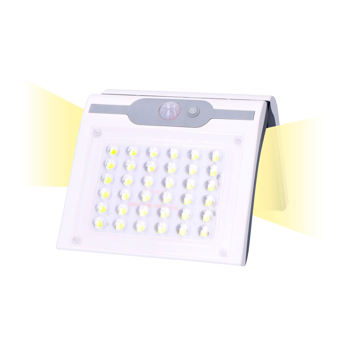 Vägglampa med LED EDM 31846 Vit 2 W 220 lm Sol Rörelsesensor (6500 K) - 13