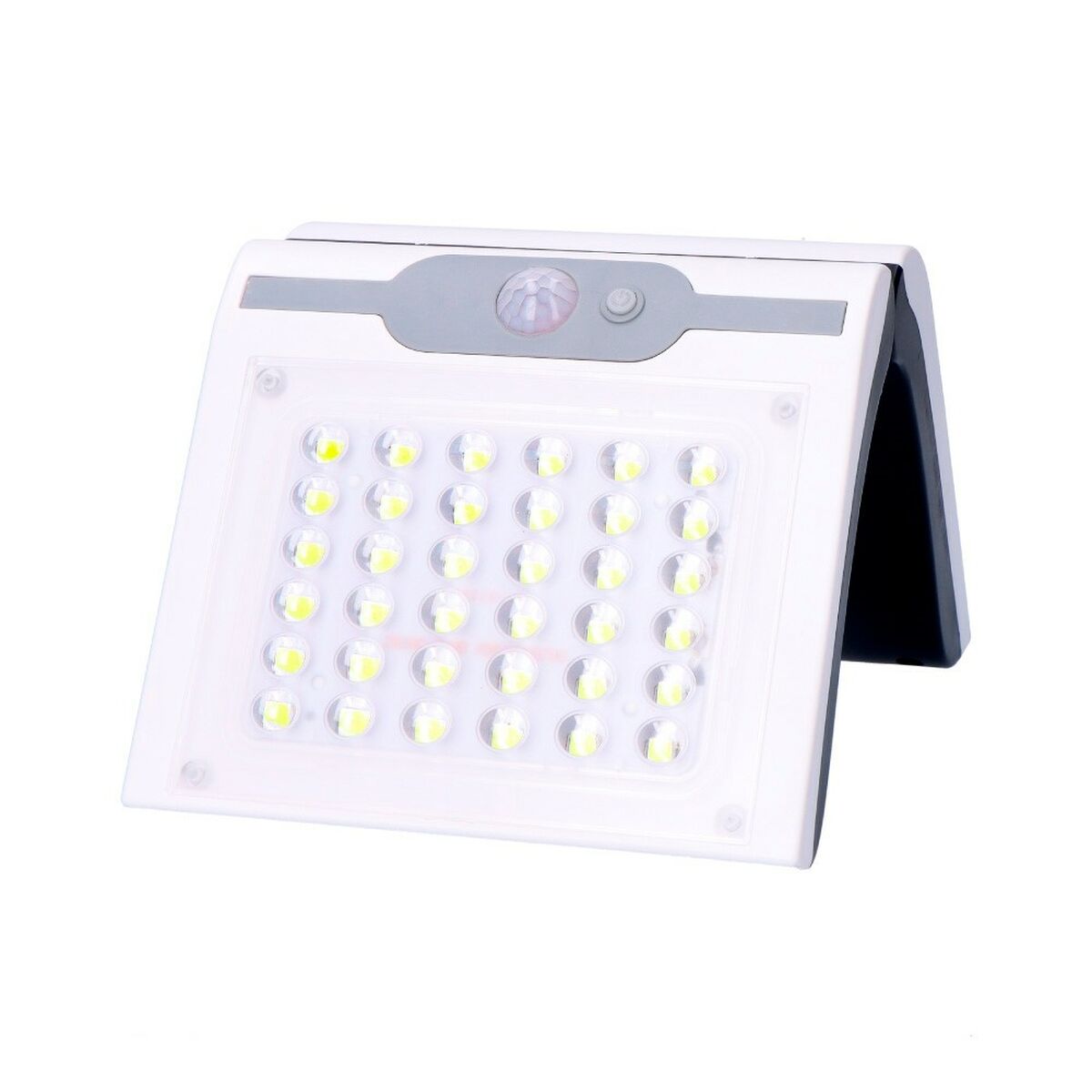 Vägglampa med LED EDM 31846 Vit 2 W 220 lm Sol Rörelsesensor (6500 K) - 2