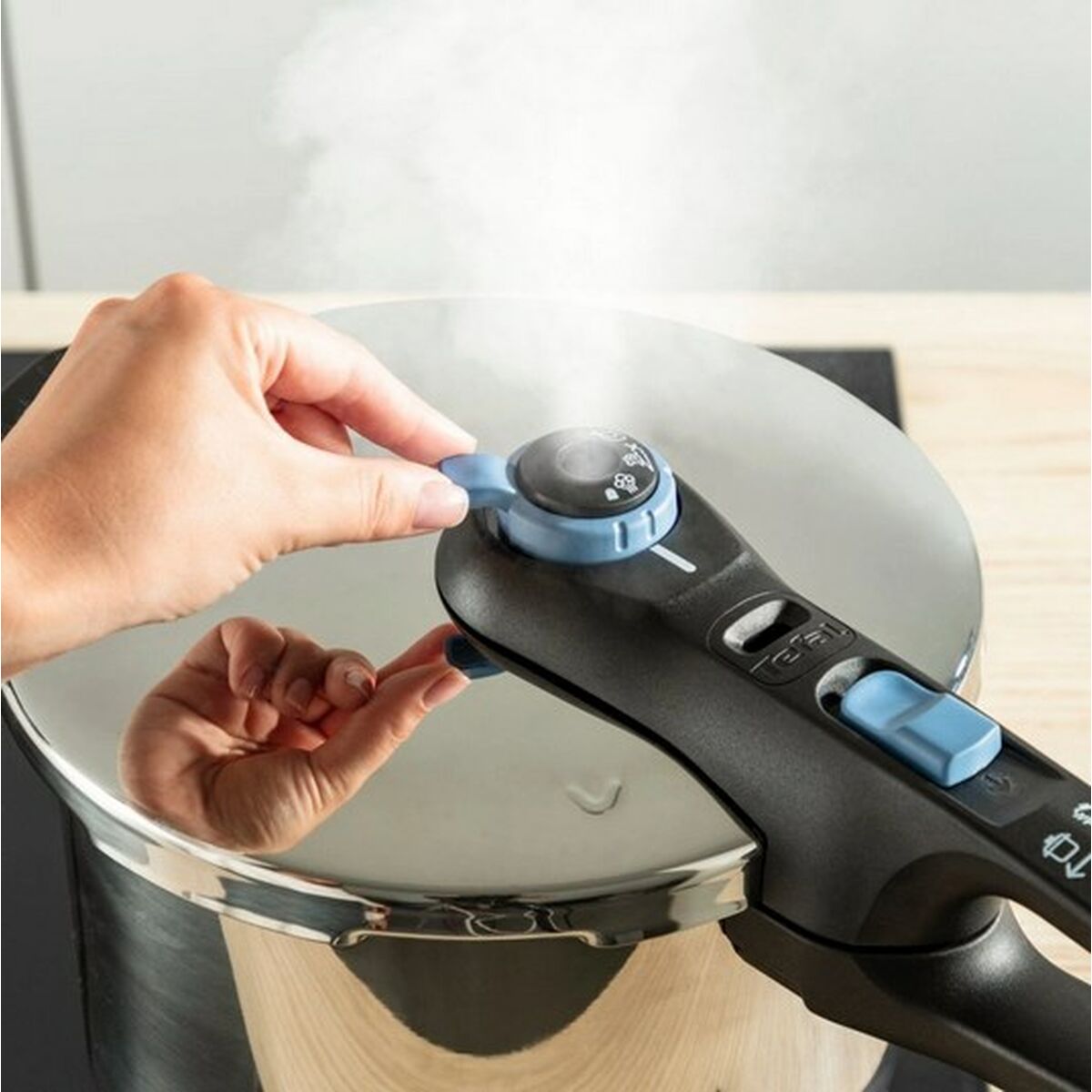 Tryckkokare Tefal P2584301 Rostfritt stål Plast 4 L 6 L - 4