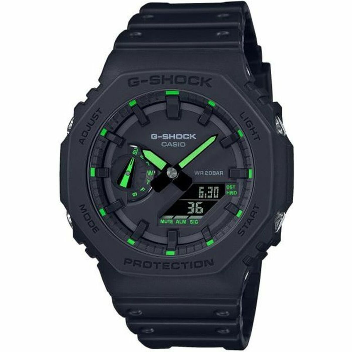 Herrklocka Casio G-Shock GA-2100-1A3ER Svart