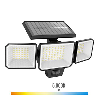 solcellslampo Philips 8,7 W 5000 K 29 x 11,7 x 16,8 cm Svart Sol