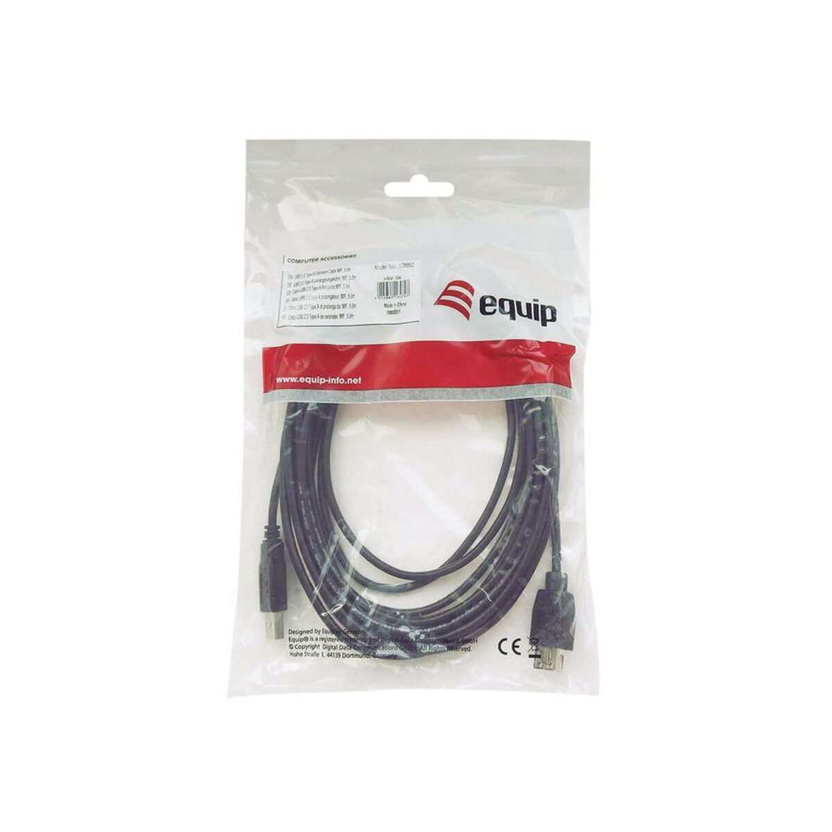 USB-kabel Equip 128864 Svart 2 m - 7