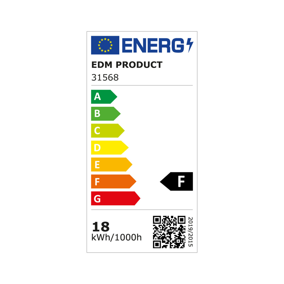 Downlight LED EDM 31568 F 18 W 1820 Lm 3 antal (4000 K) - 5