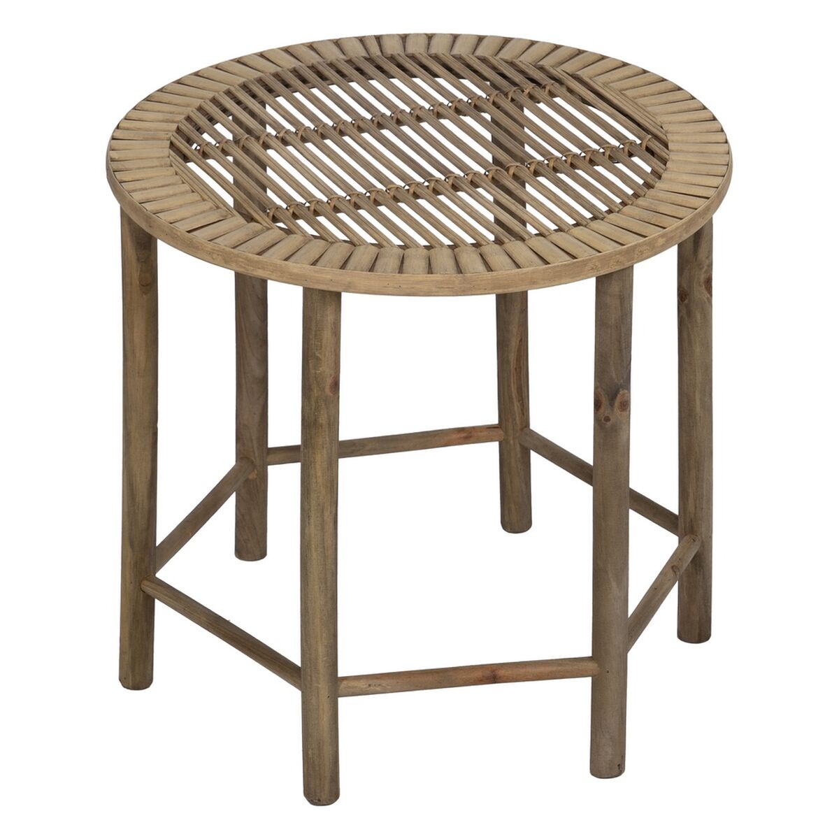 Sidobord Naturell Bambu 50 x 50 x 48 cm 38,5 x 38,5 x 40 cm 2 Delar (2 antal) - 3