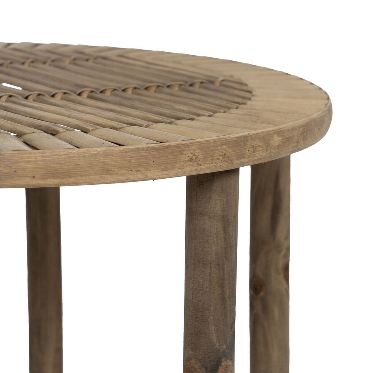 Sidobord Naturell Bambu 50 x 50 x 48 cm 38,5 x 38,5 x 40 cm 2 Delar (2 antal) - 7