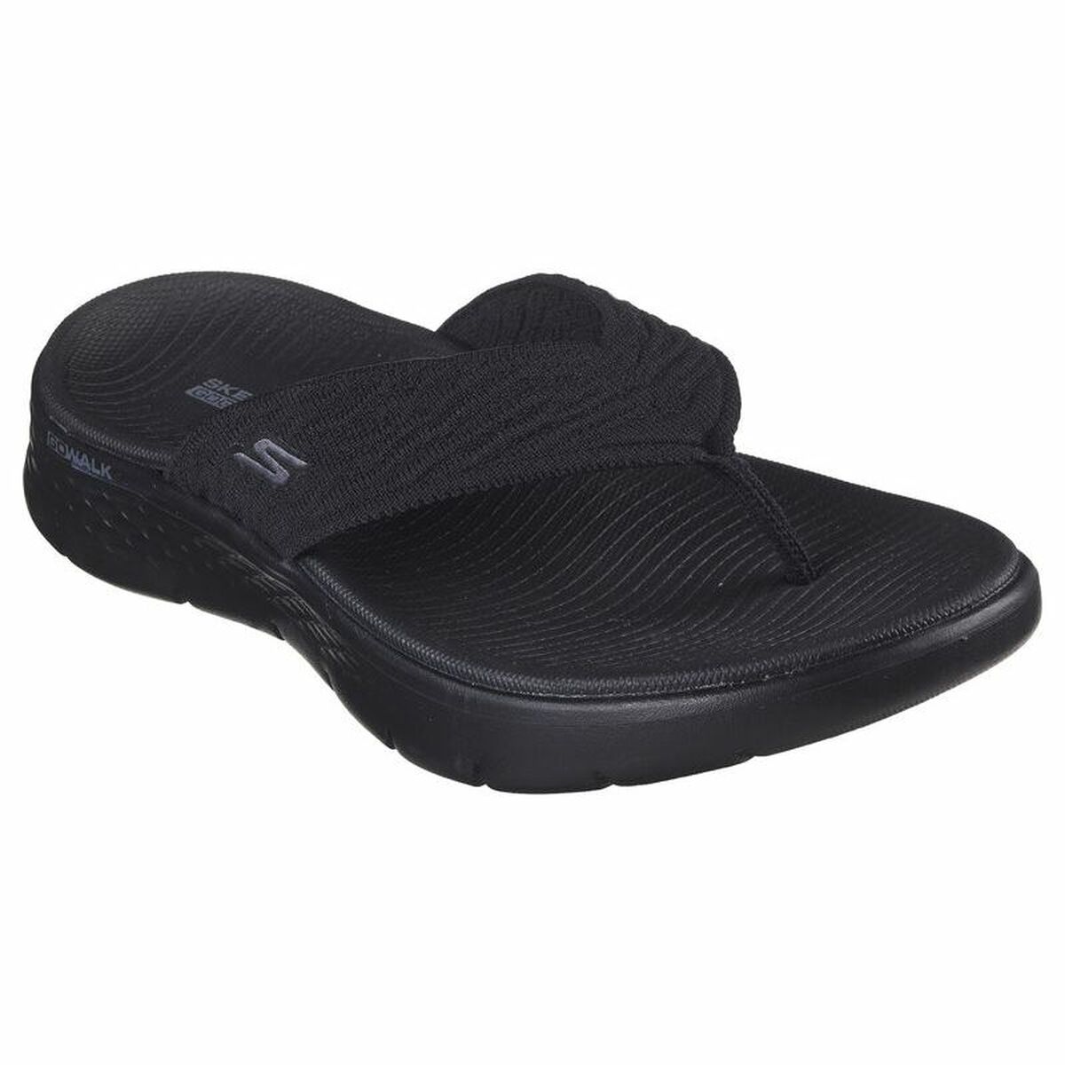 Strandtofflor för kvinnor Skechers Go Walk Flex Sandal Splender Svart - 5