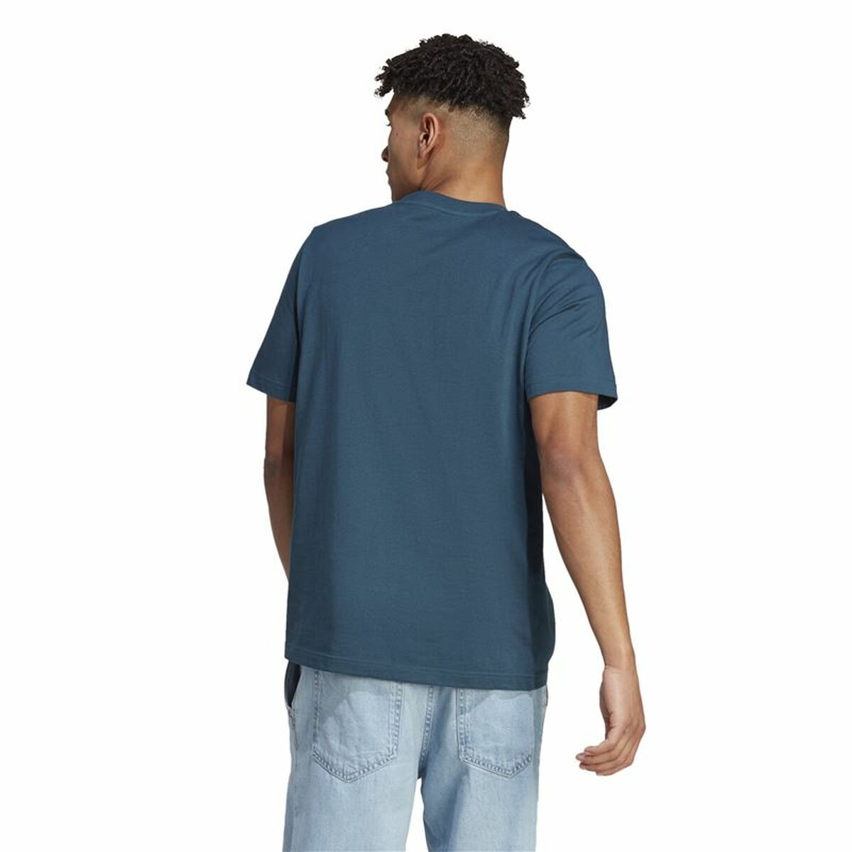 T-shirt Adidas Myst Linear Blå (M) - 3