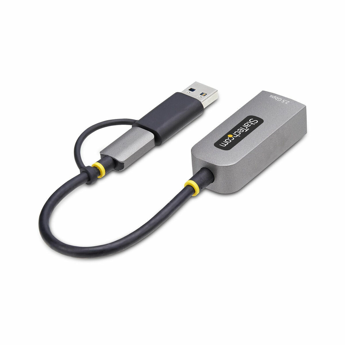 USB-kabel Startech U2GA-USB-C-ETHERNET Grå - 3