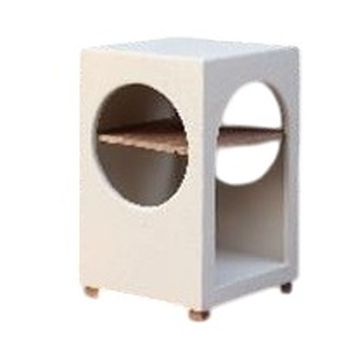 Sidobord Home ESPRIT Vit 40 x 40 x 60 cm - 2