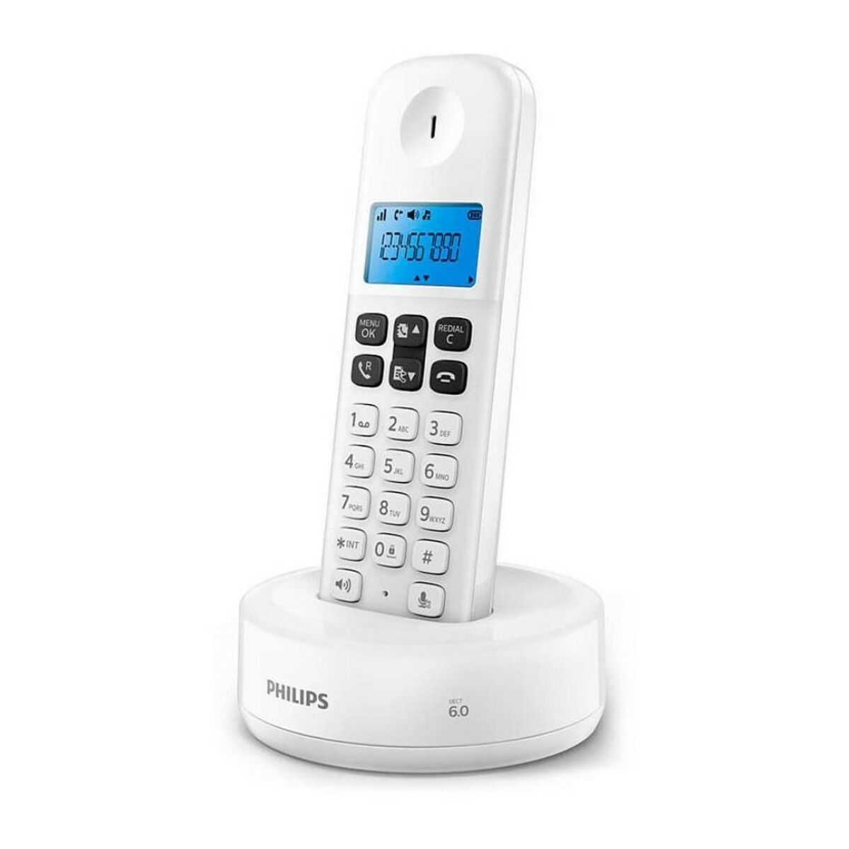 Trådlös Telefon Philips D1611W/34 Vit 1,6"